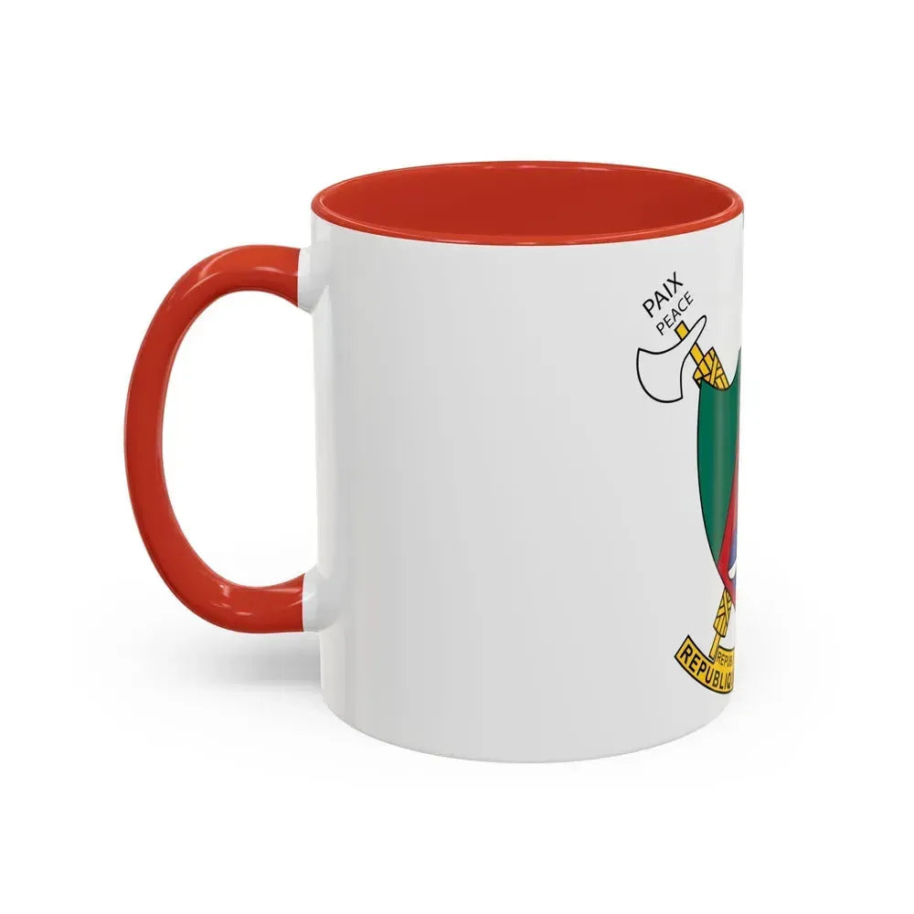 Coat of arms of Cameroon - Accent Coffee Mug - Go Mug Yourself