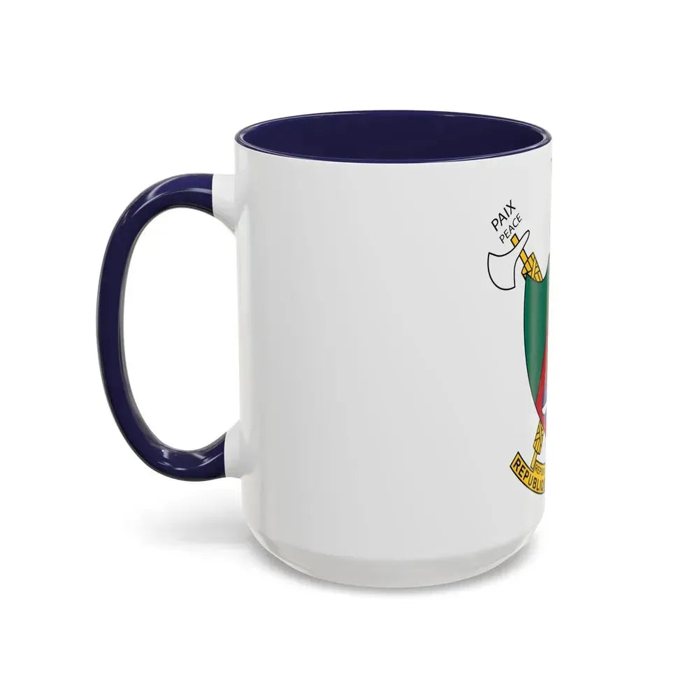 Coat of arms of Cameroon - Accent Coffee Mug - Go Mug Yourself