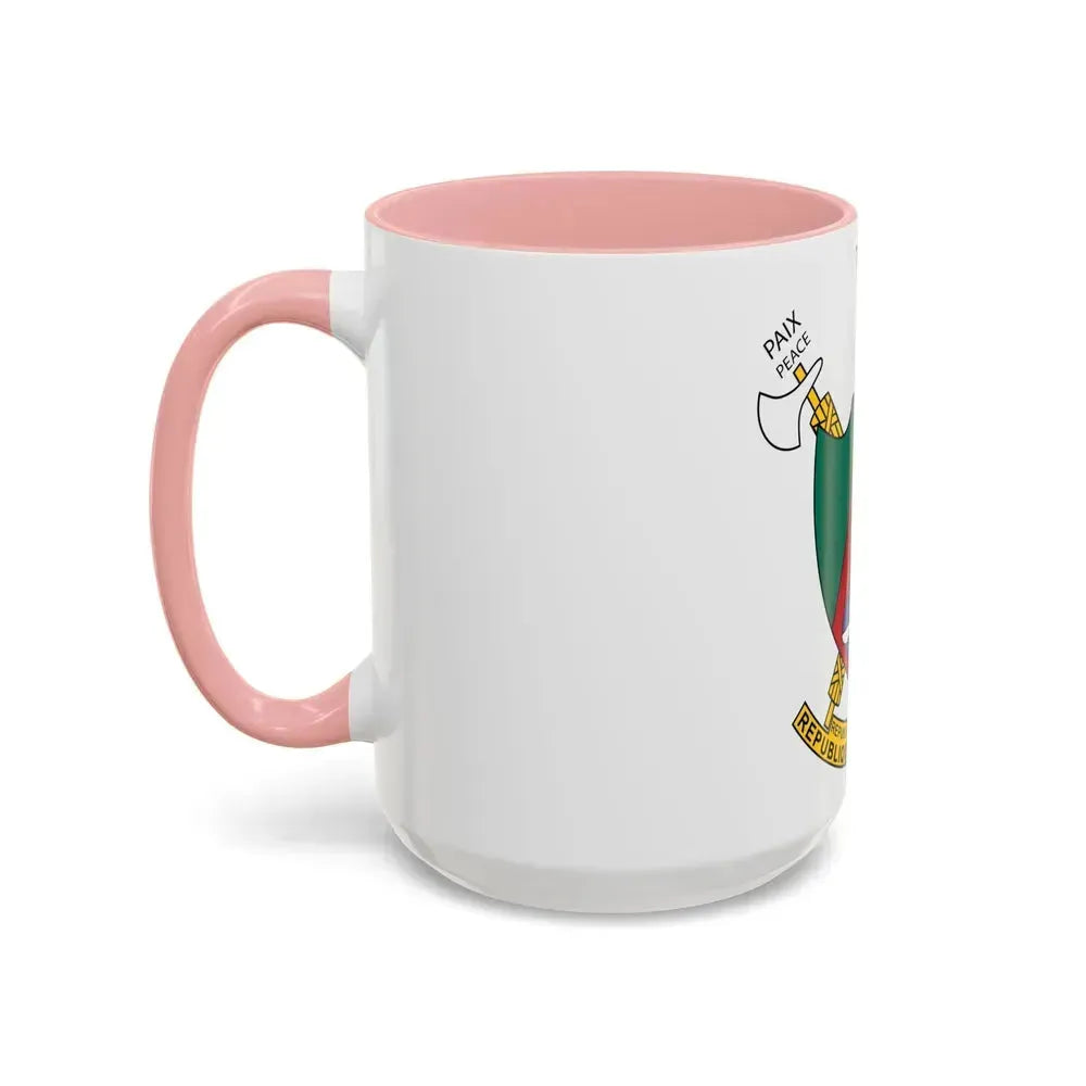 Coat of arms of Cameroon - Accent Coffee Mug - Go Mug Yourself