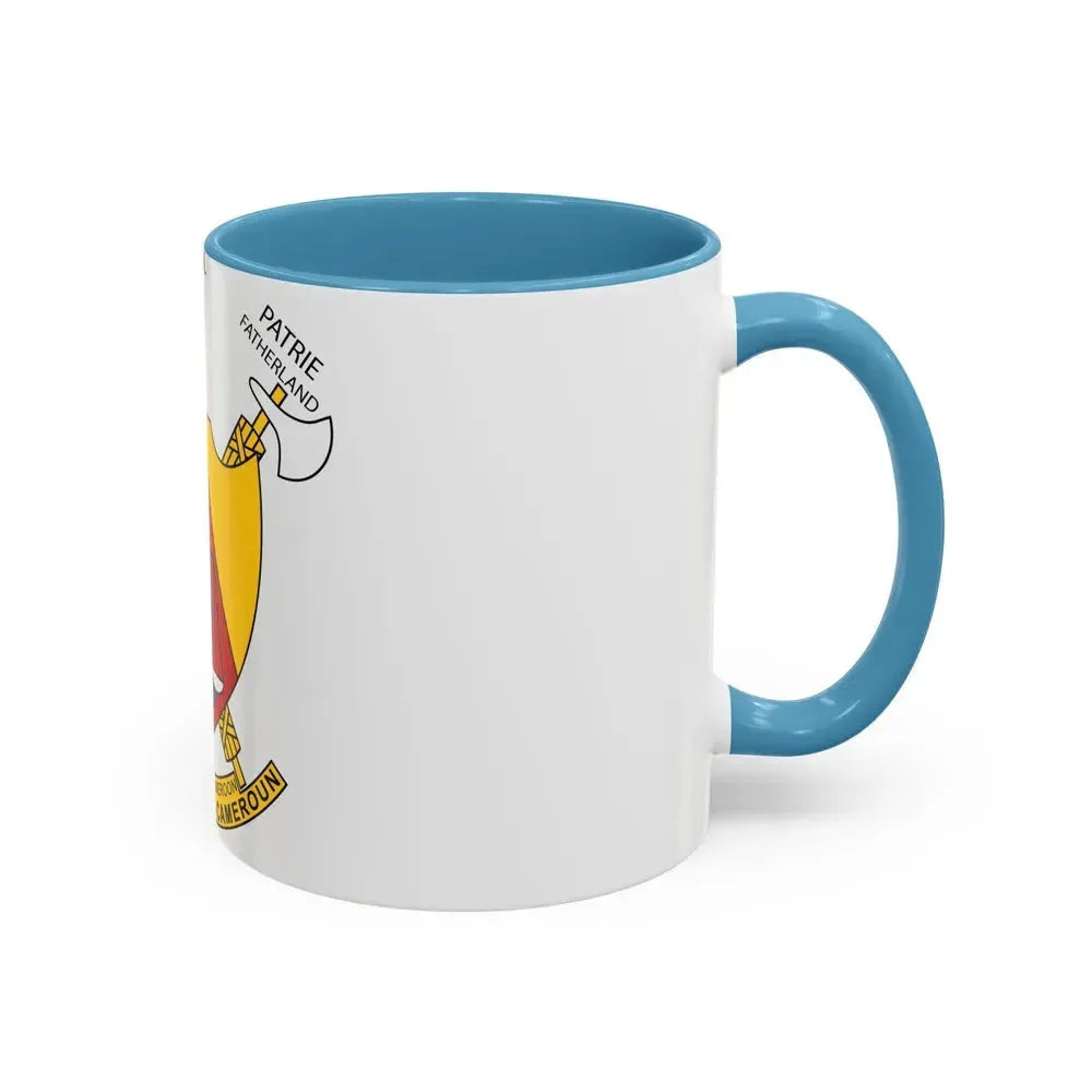 Coat of arms of Cameroon - Accent Coffee Mug - Go Mug Yourself