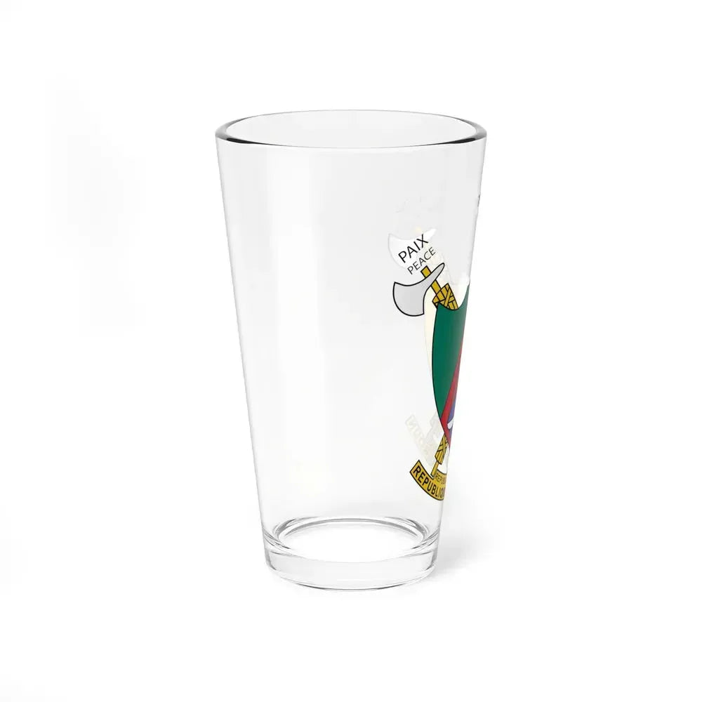Coat of arms of Cameroon - Pint Glass 16oz - Go Mug Yourself