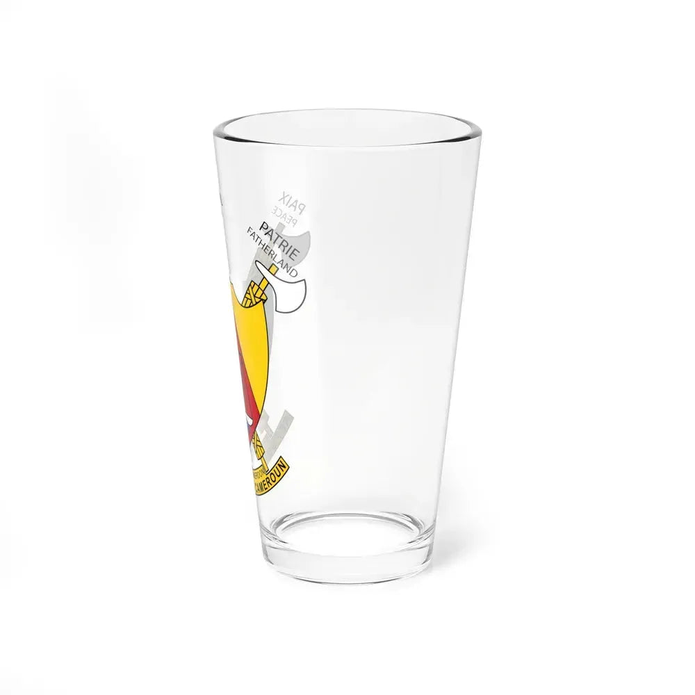Coat of arms of Cameroon - Pint Glass 16oz - Go Mug Yourself