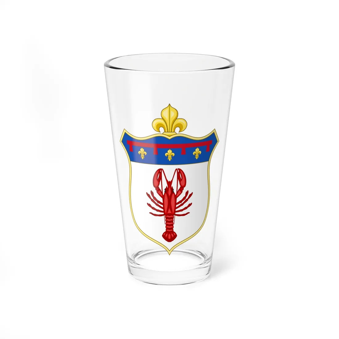 Coat of Arms of Cento Before 1933 (Italy) (Coat of Arms) Pint Glass 16oz 16oz - Go Mug Yourself