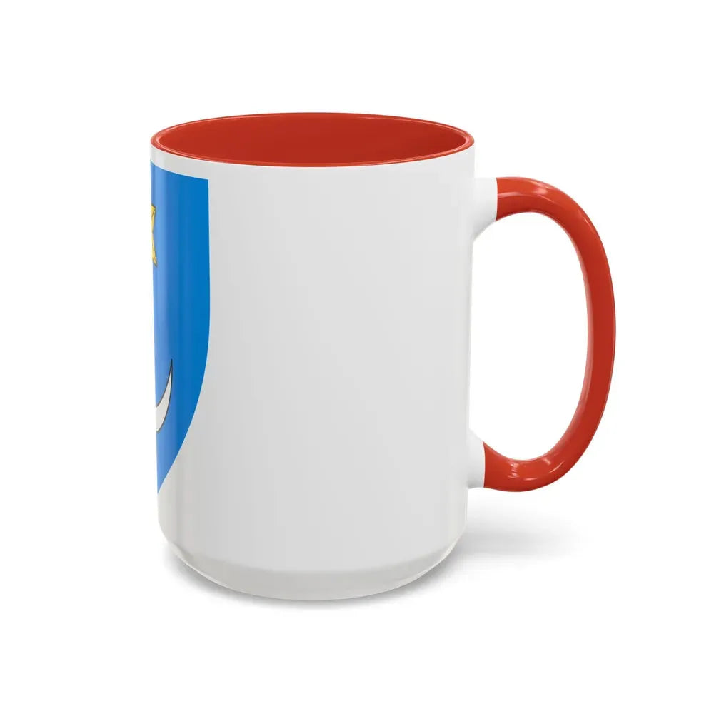 Coat of Arms of Central Croatia - Accent Coffee Mug - Go Mug Yourself