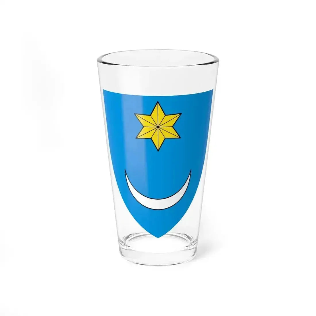 Coat of Arms of Central Croatia - Pint Glass 16oz 16oz - Go Mug Yourself