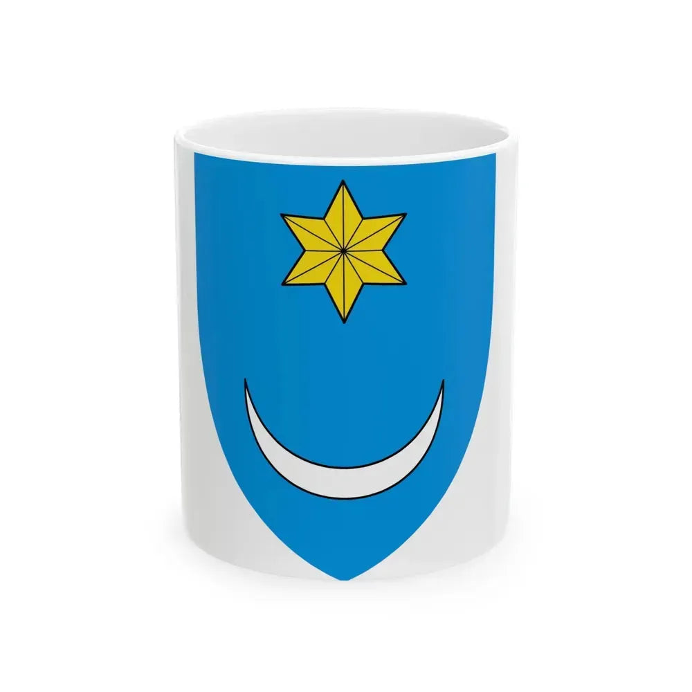Coat of Arms of Central Croatia - White Coffee Mug 11oz - Go Mug Yourself