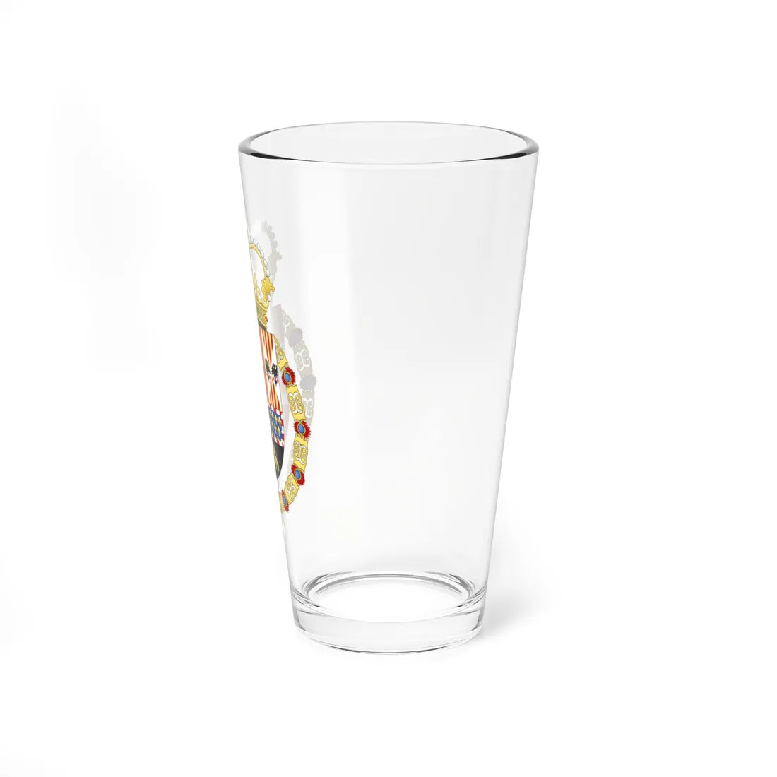 Coat of Arms of Charles II of Spain 1668-1700 (Spain) (Coat of Arms) Pint Glass 16oz - Go Mug Yourself