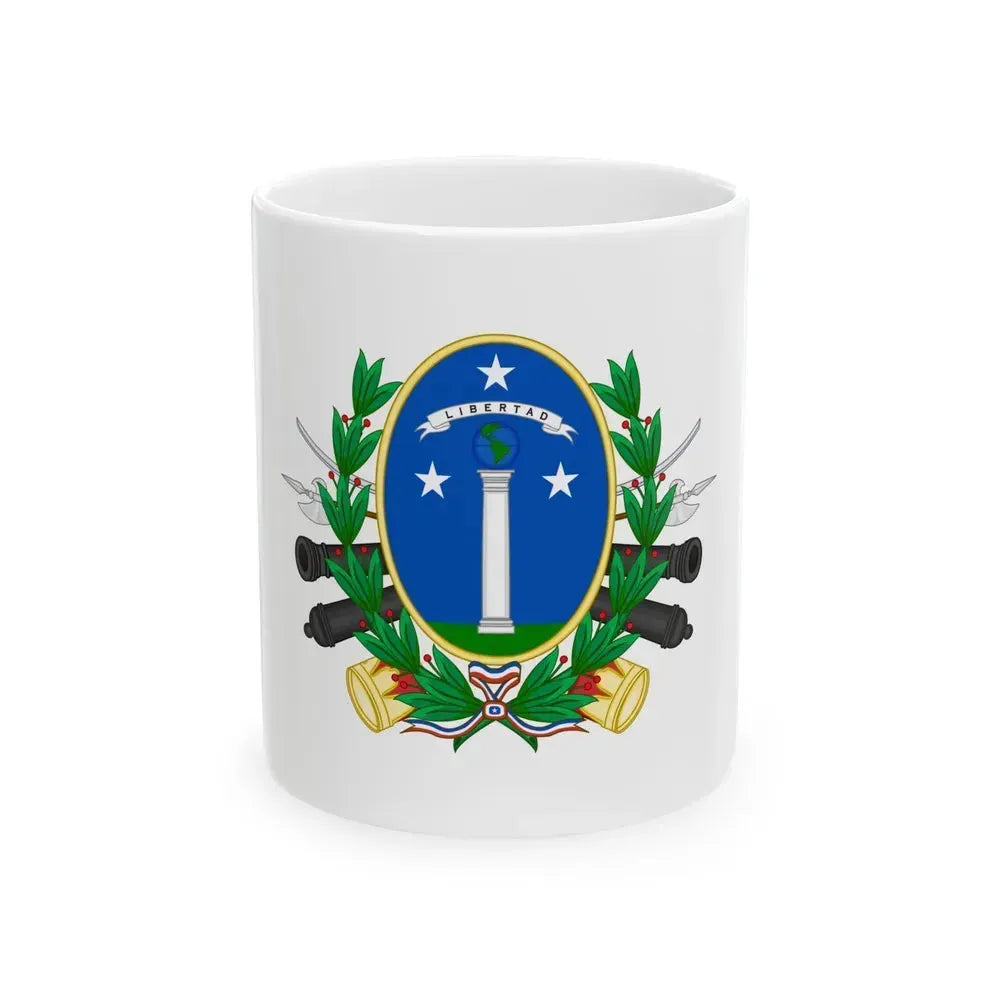 Coat of Arms of Chile (1819-1834) - White Coffee Mug 11oz - Go Mug Yourself