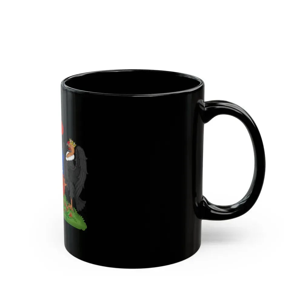 Coat of Arms of Chile (1834-1920) Compartment Variant - Black Coffee Mug - Go Mug Yourself