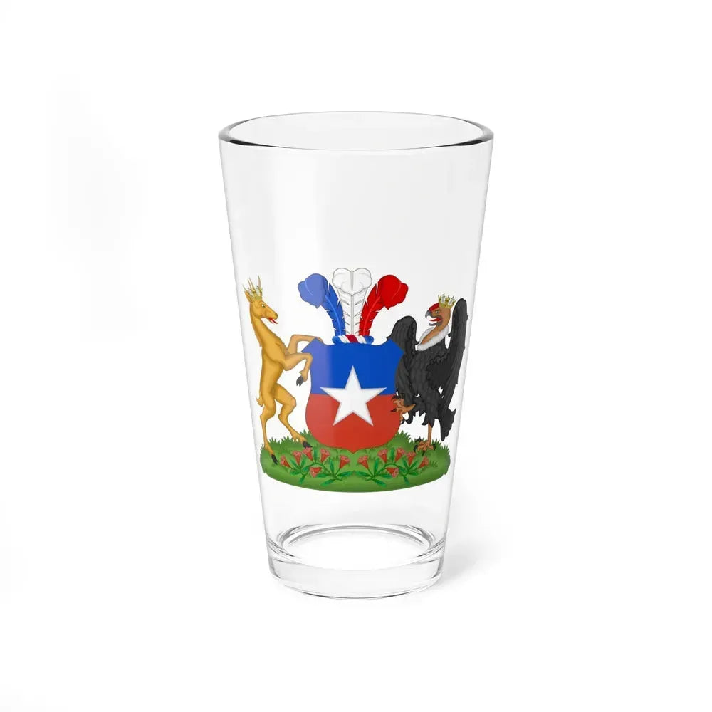 Coat of Arms of Chile (1834-1920) Compartment Variant - Pint Glass 16oz 16oz - Go Mug Yourself
