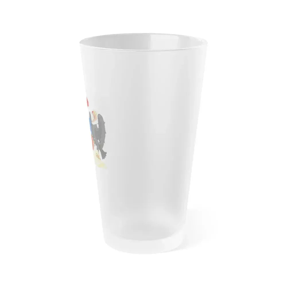 Coat of Arms of Chile 2 - Frosted Pint Glass 16oz - Go Mug Yourself