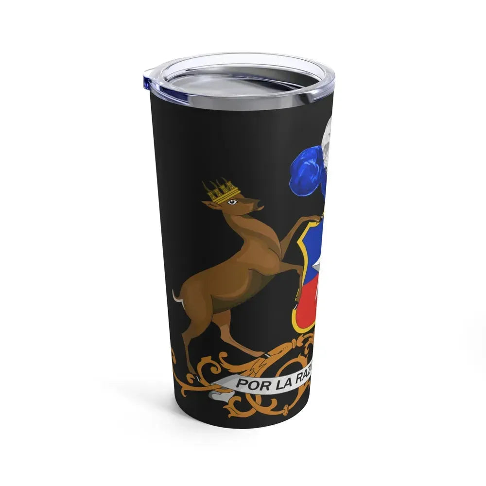 Coat of arms of Chile 3 - Tumbler 20oz - Go Mug Yourself