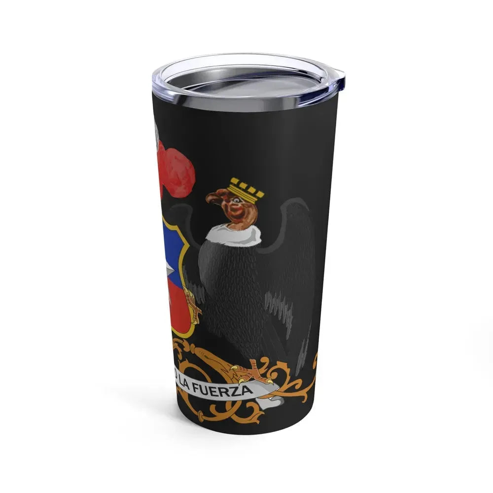 Coat of arms of Chile 3 - Tumbler 20oz - Go Mug Yourself