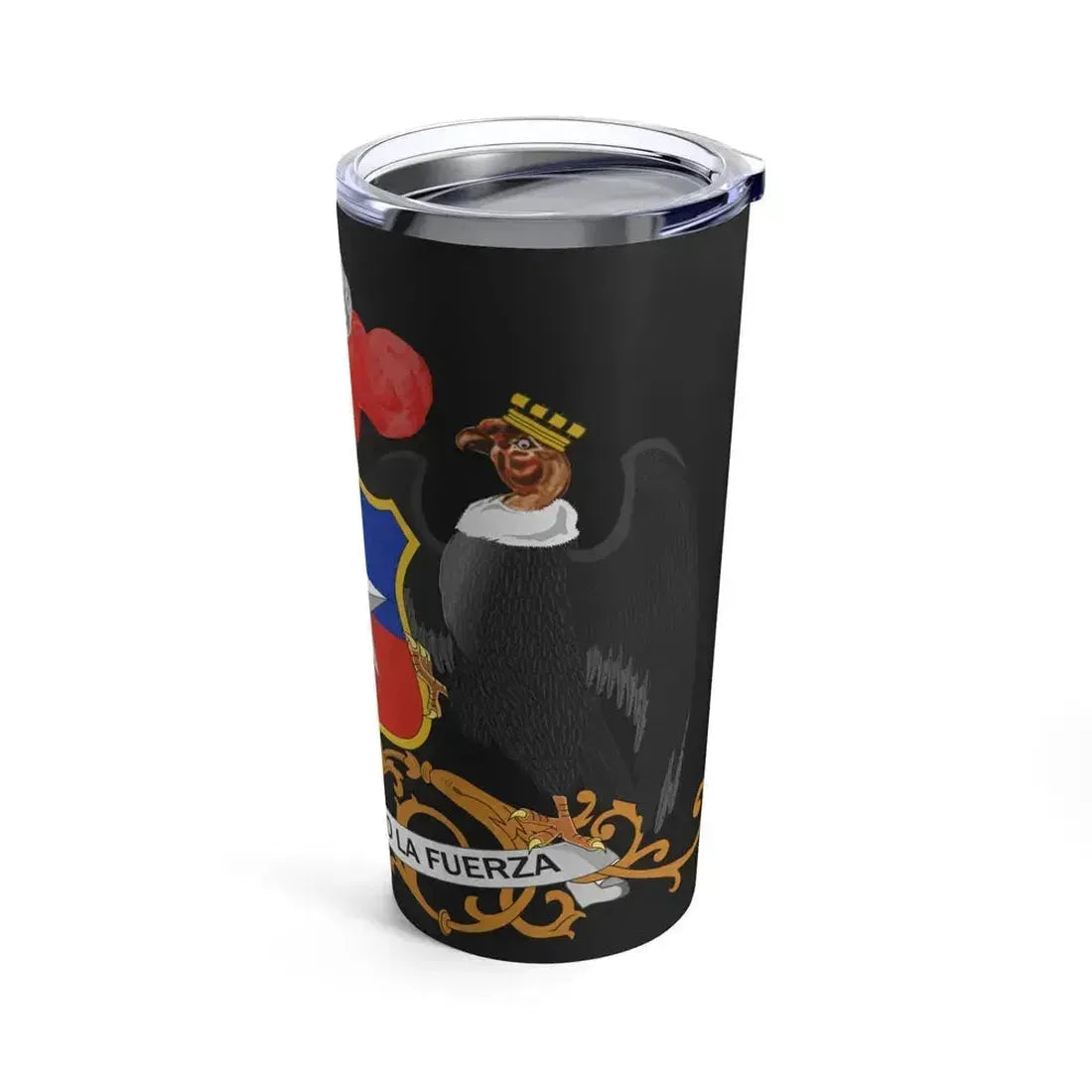 Coat of arms of Chile 3 - Tumbler 20oz - Go Mug Yourself