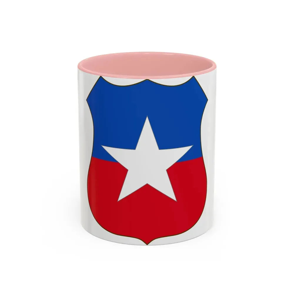 Coat of arms of Chile 4 - Accent Coffee Mug 11oz Pink - Go Mug Yourself