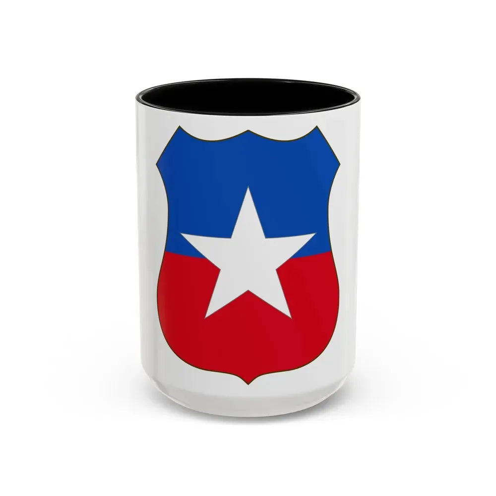 Coat of arms of Chile 4 - Accent Coffee Mug 15oz Black - Go Mug Yourself
