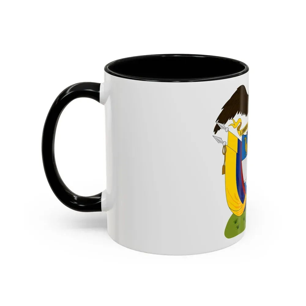 Coat of arms of Colombia (1890) - Accent Coffee Mug - Go Mug Yourself