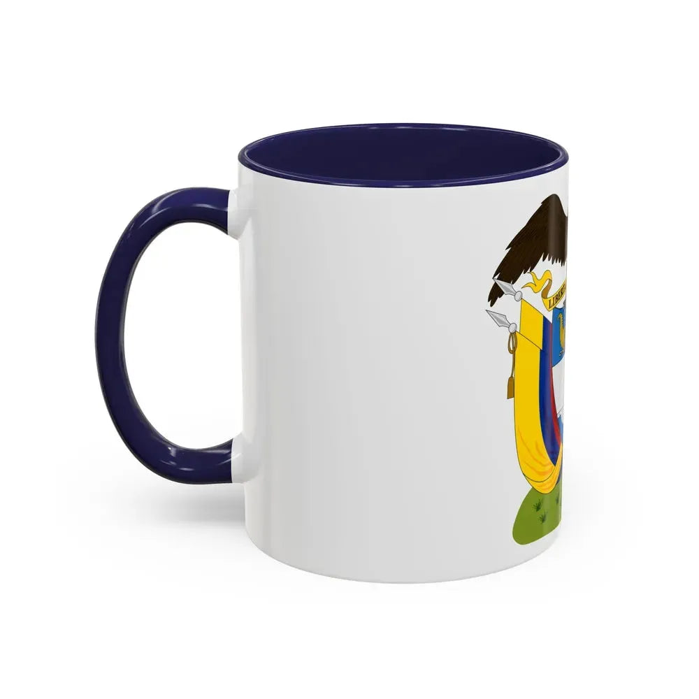 Coat of arms of Colombia (1890) - Accent Coffee Mug - Go Mug Yourself