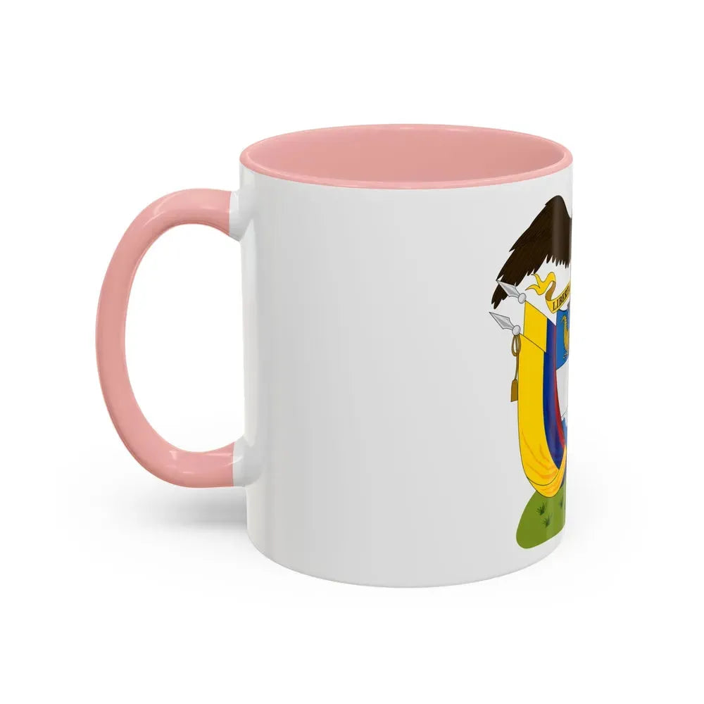 Coat of arms of Colombia (1890) - Accent Coffee Mug - Go Mug Yourself