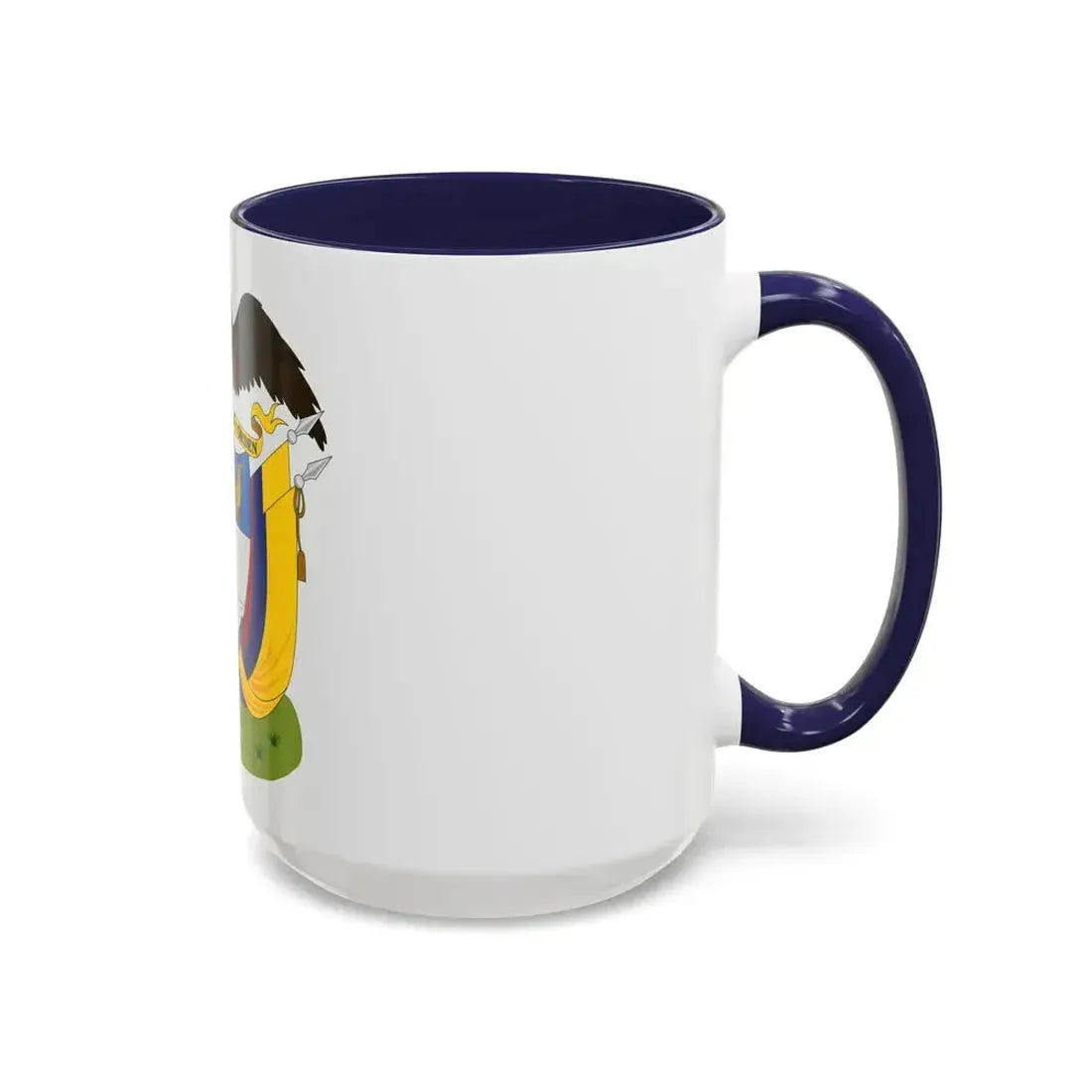 Coat of arms of Colombia (1890) - Accent Coffee Mug - Go Mug Yourself