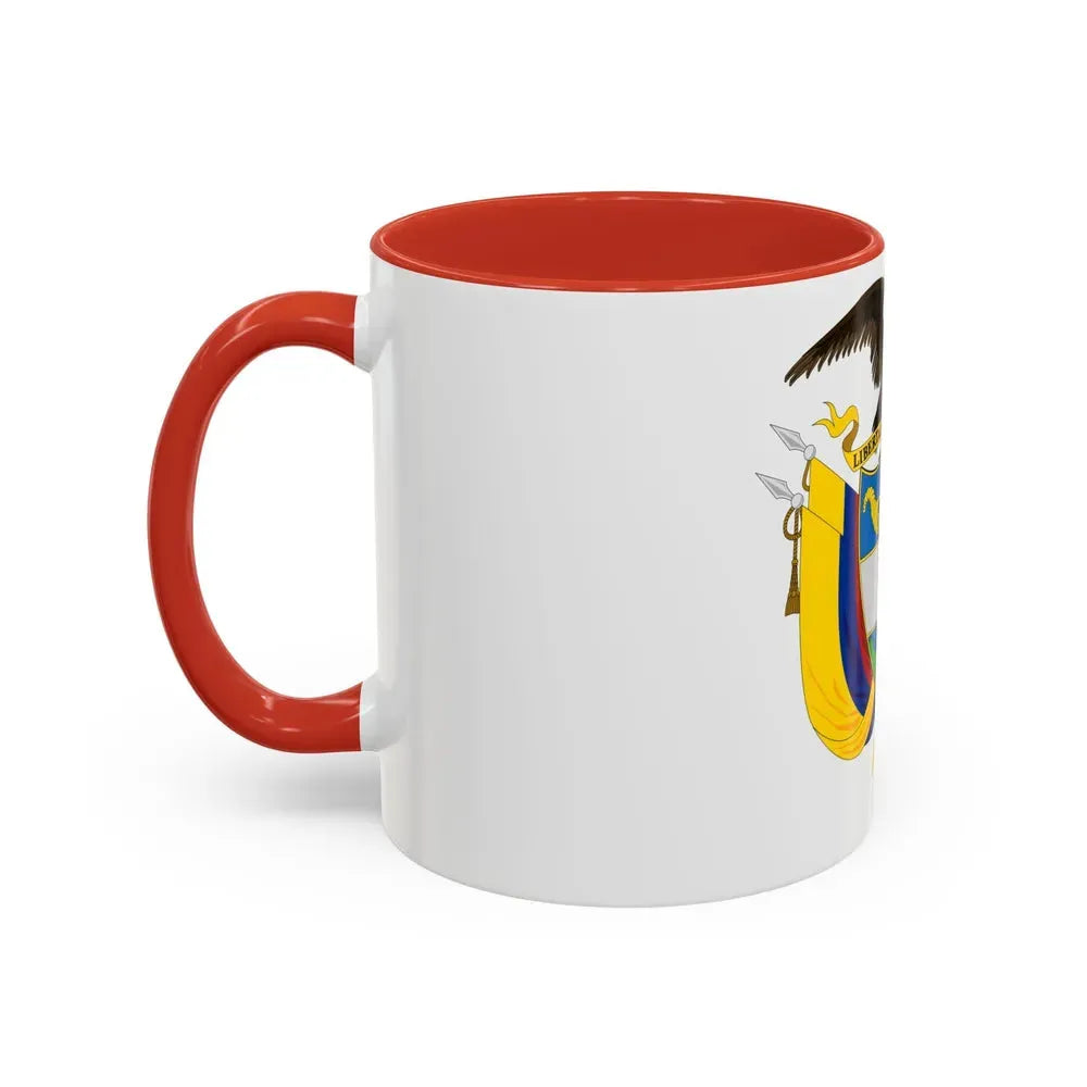 Coat of arms of Colombia 2 - Accent Coffee Mug - Go Mug Yourself