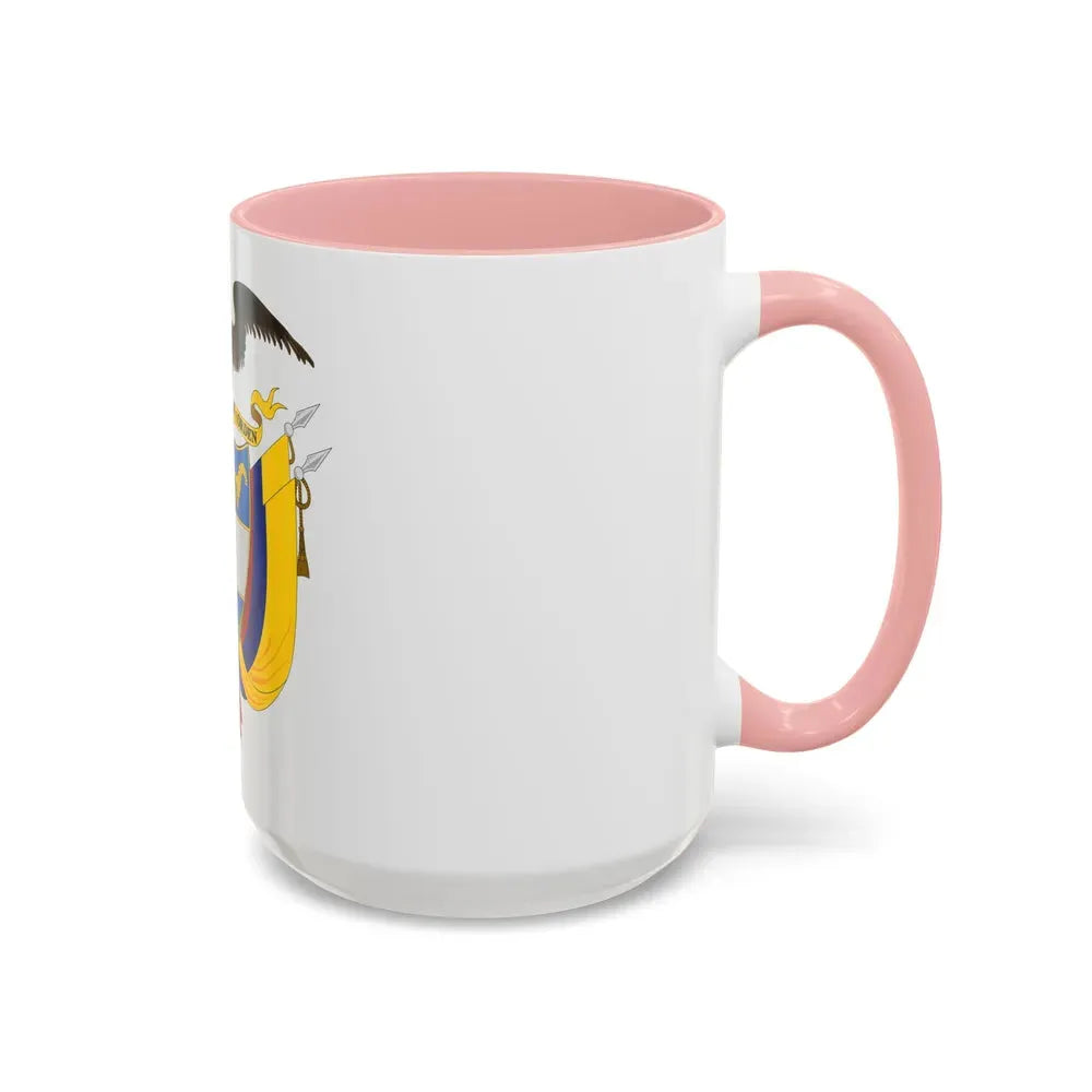 Coat of arms of Colombia 2 - Accent Coffee Mug - Go Mug Yourself