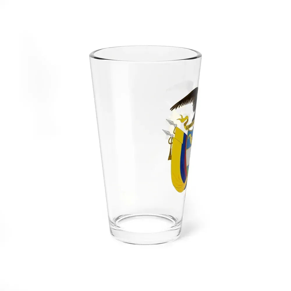 Coat of arms of Colombia 2 - Pint Glass 16oz - Go Mug Yourself