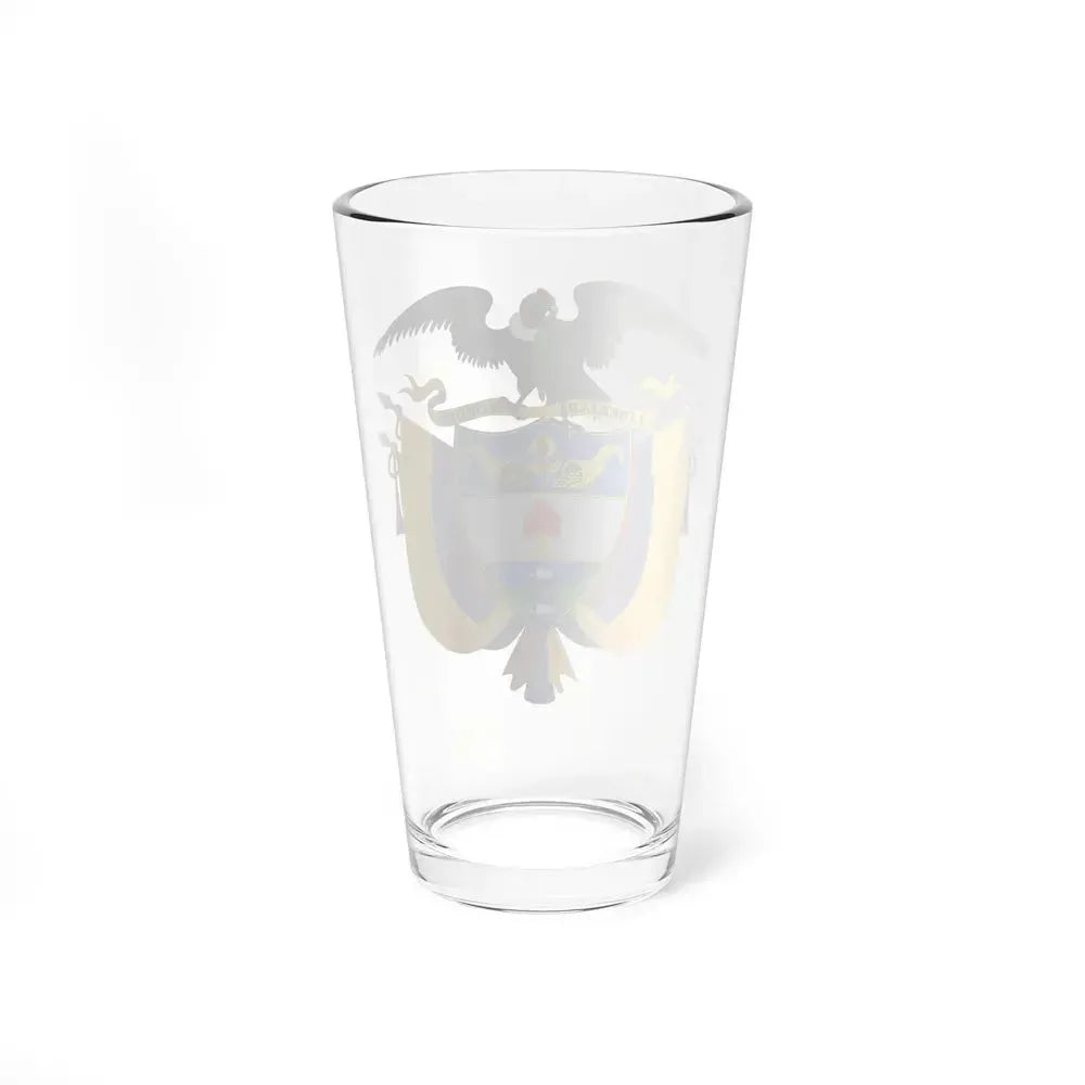 Coat of arms of Colombia 2 - Pint Glass 16oz - Go Mug Yourself