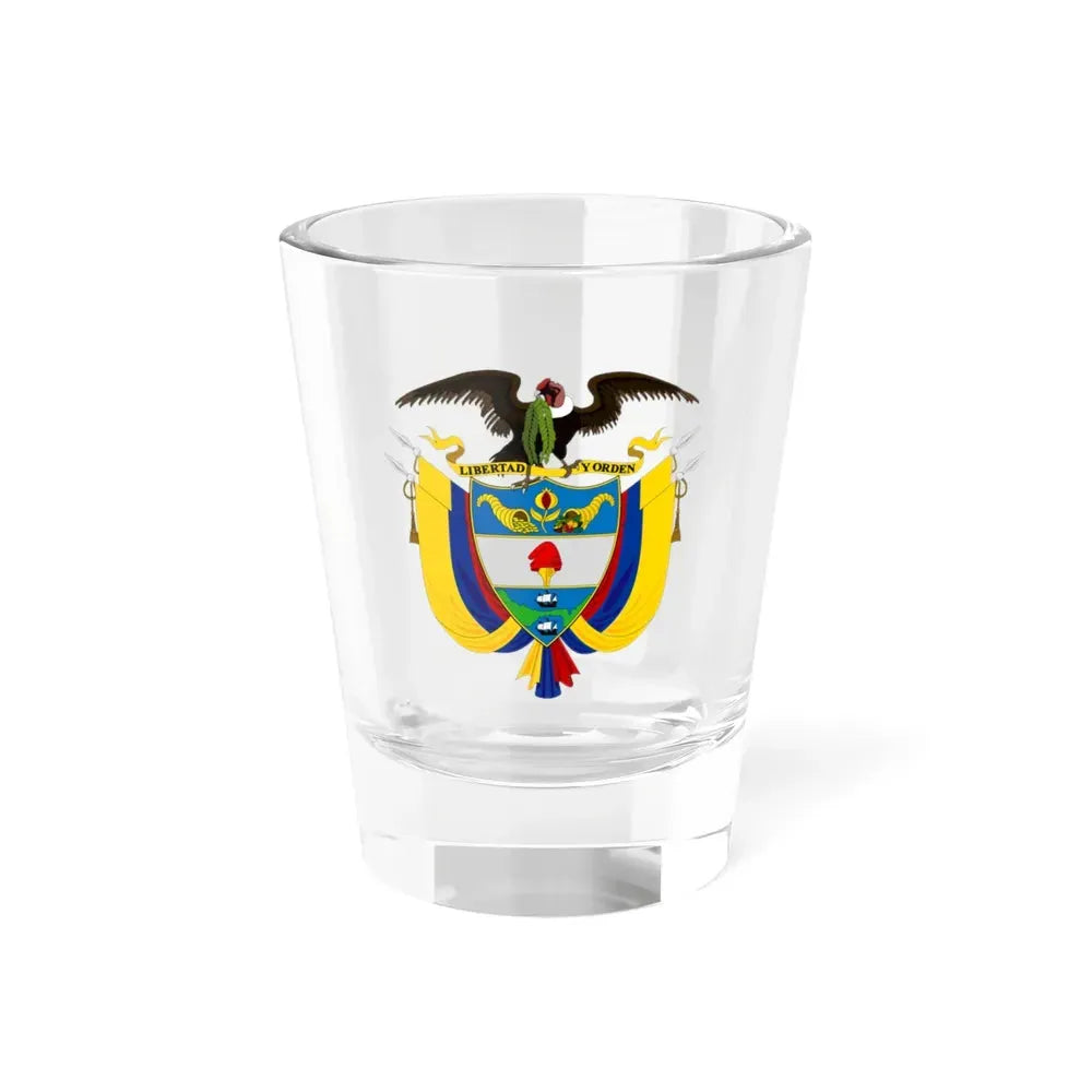 Coat of arms of Colombia 2 - Shot Glass 1.5oz 1.5oz - Go Mug Yourself