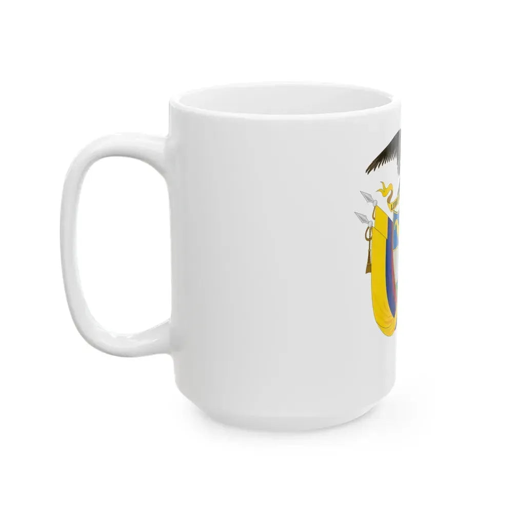 Coat of arms of Colombia 2 - White Coffee Mug - Go Mug Yourself