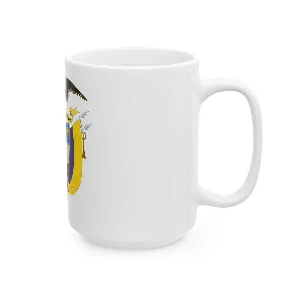 Coat of arms of Colombia 2 - White Coffee Mug - Go Mug Yourself