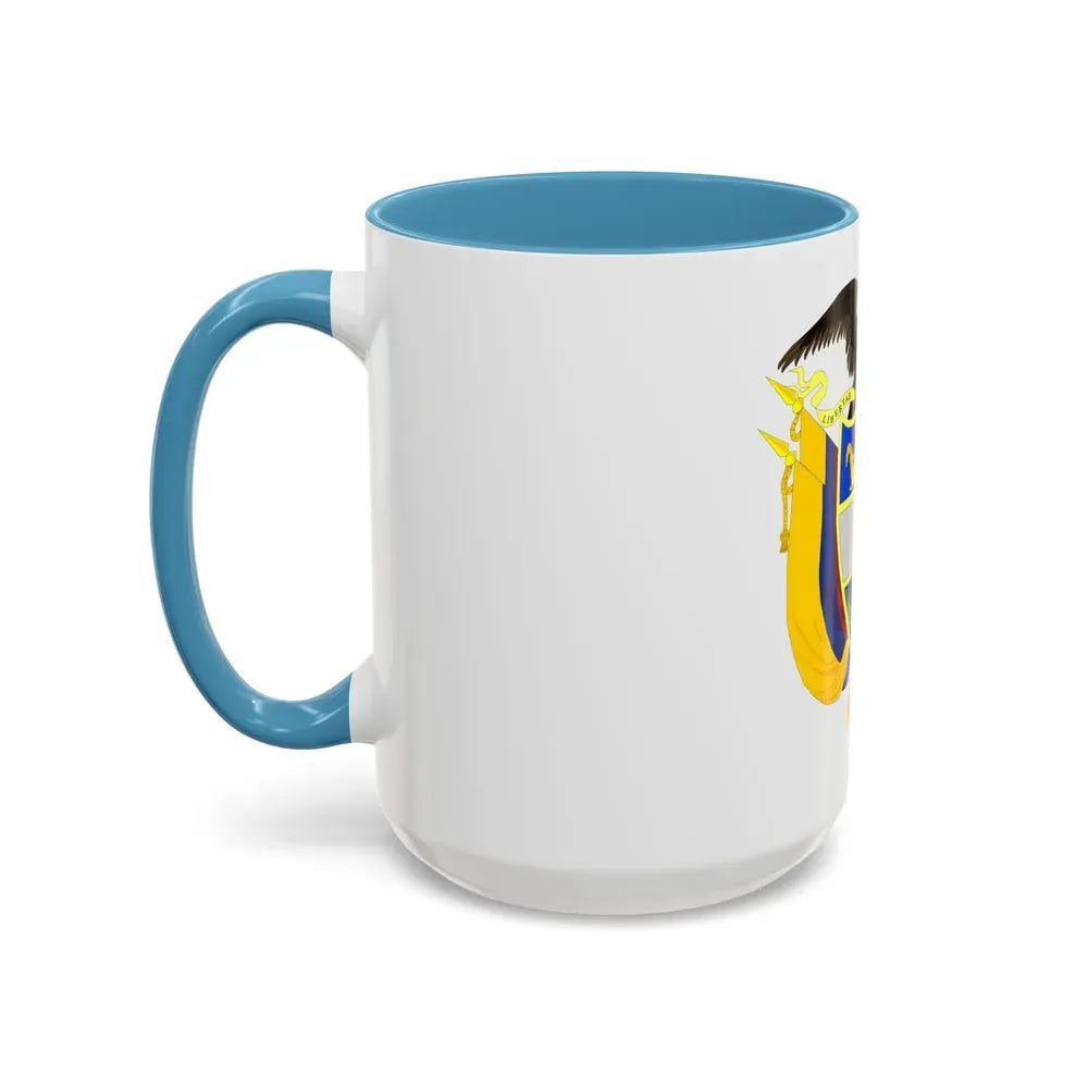 Coat of arms of Colombia 3 - Accent Coffee Mug - Go Mug Yourself