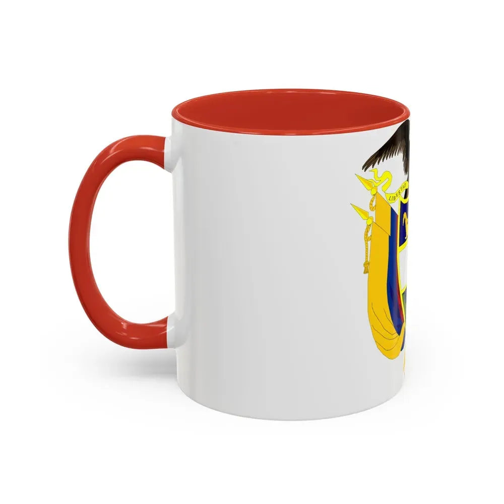 Coat of arms of Colombia 4 - Accent Coffee Mug - Go Mug Yourself