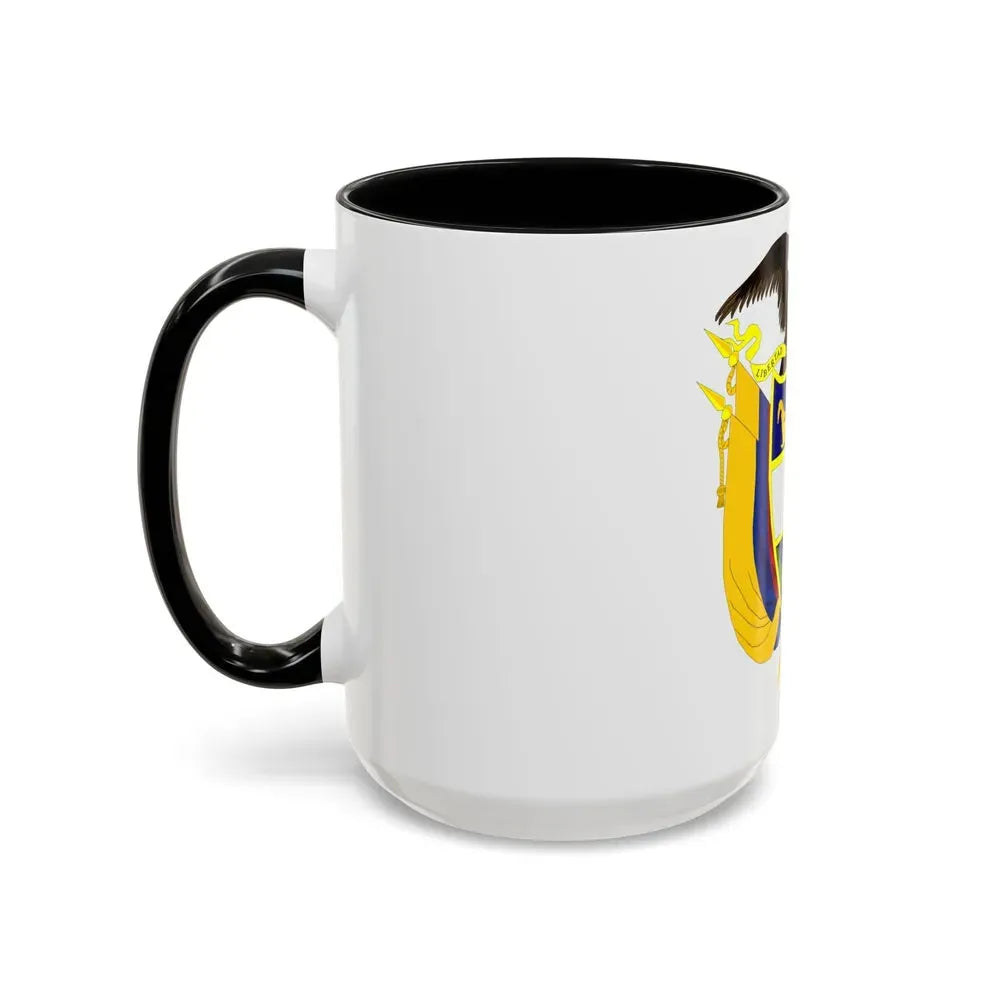 Coat of arms of Colombia 4 - Accent Coffee Mug - Go Mug Yourself