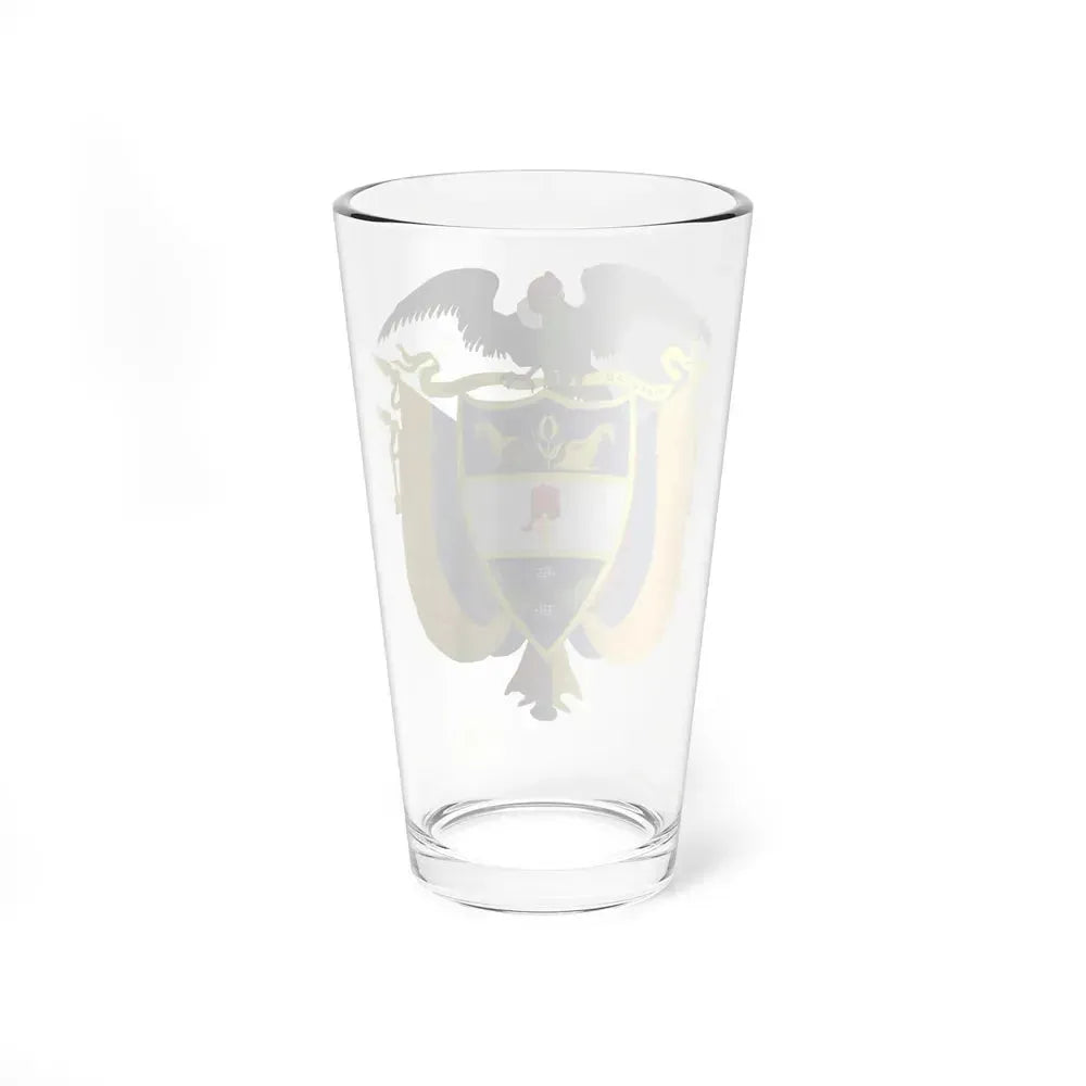 Coat of arms of Colombia 4 - Pint Glass 16oz - Go Mug Yourself