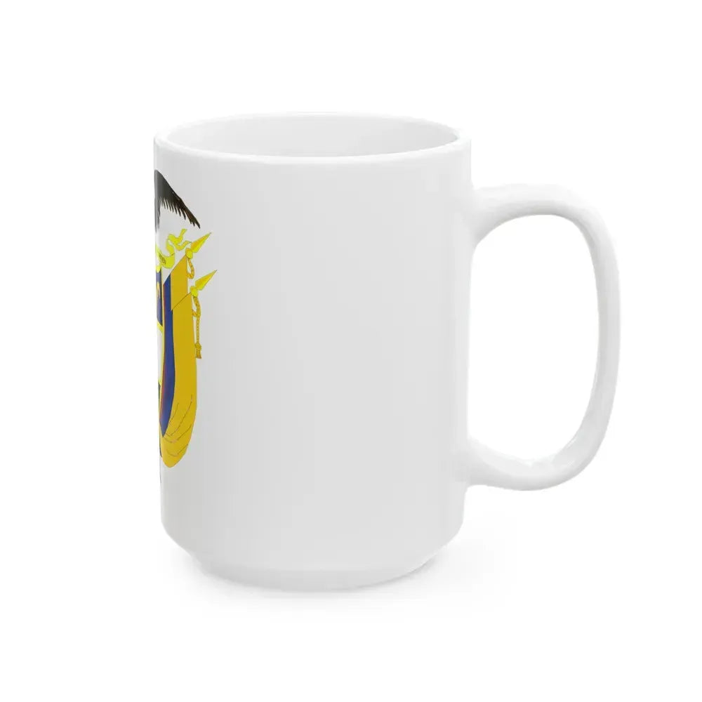 Coat of arms of Colombia 4 - White Coffee Mug - Go Mug Yourself