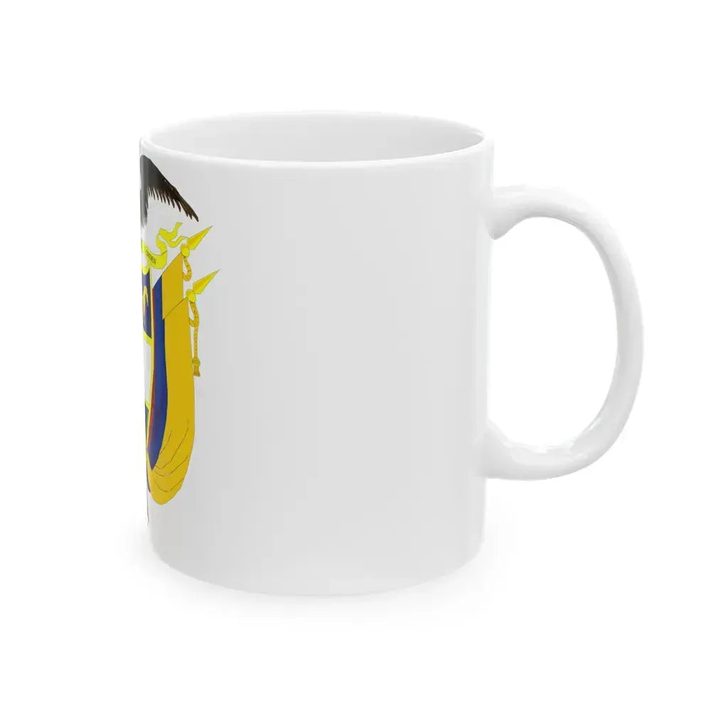 Coat of arms of Colombia 4 - White Coffee Mug - Go Mug Yourself