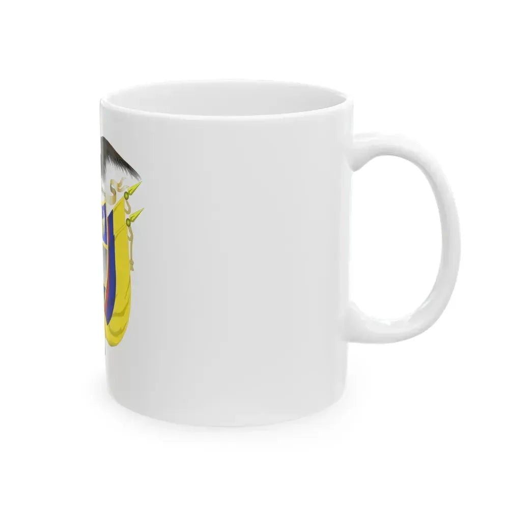Coat of arms of Colombia 5 - White Coffee Mug - Go Mug Yourself