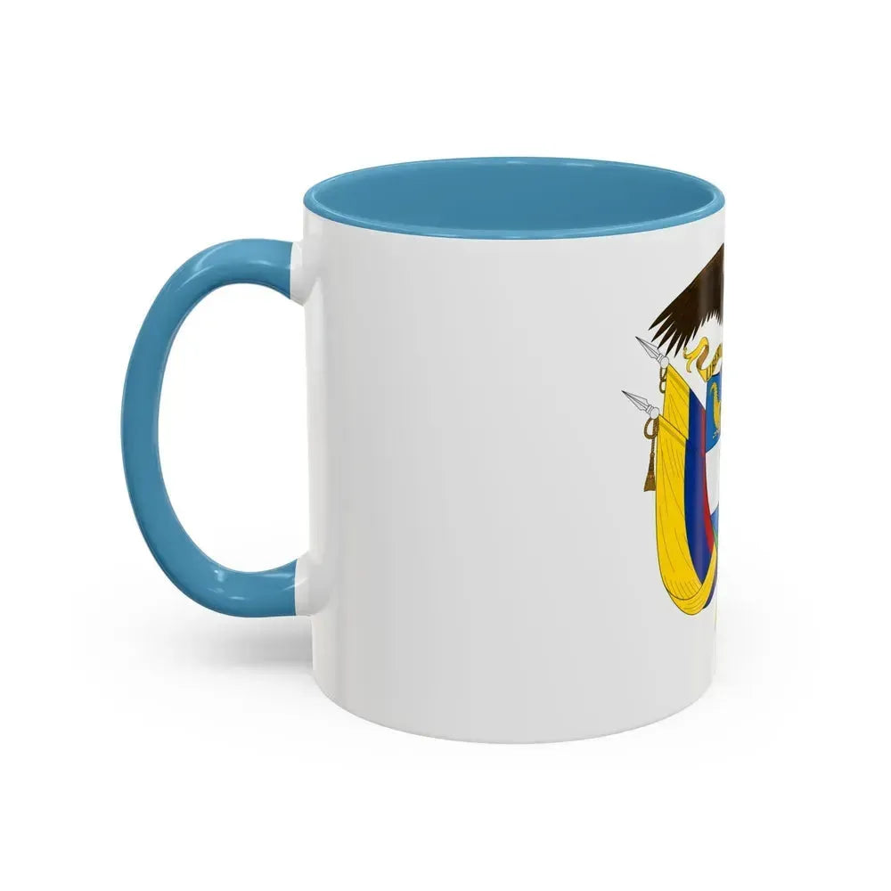 Coat of arms of Colombia - Accent Coffee Mug - Go Mug Yourself
