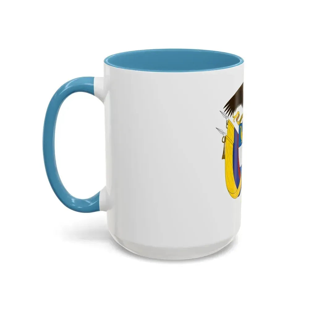 Coat of arms of Colombia - Accent Coffee Mug - Go Mug Yourself