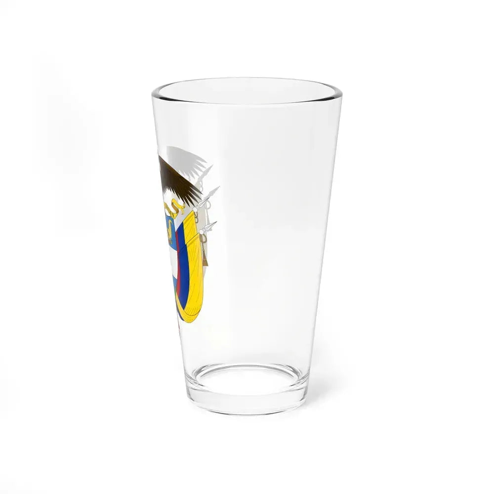 Coat of arms of Colombia - Pint Glass 16oz - Go Mug Yourself