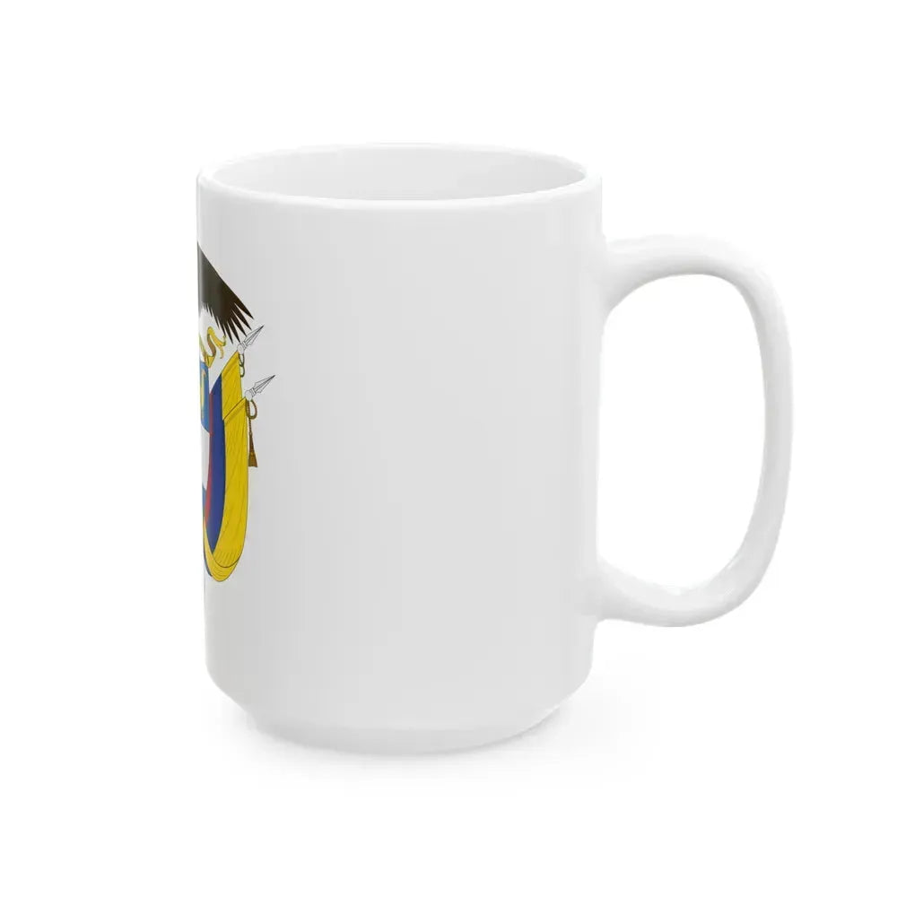 Coat of arms of Colombia - White Coffee Mug - Go Mug Yourself