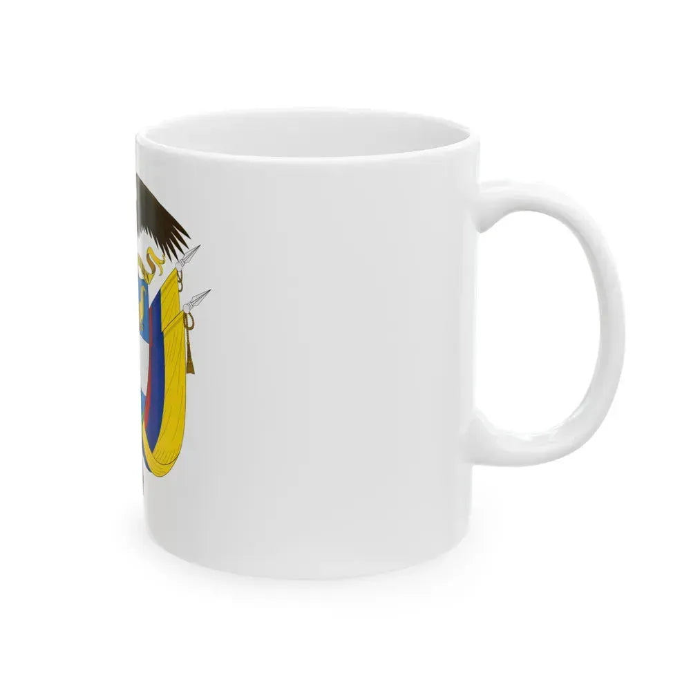 Coat of arms of Colombia - White Coffee Mug - Go Mug Yourself
