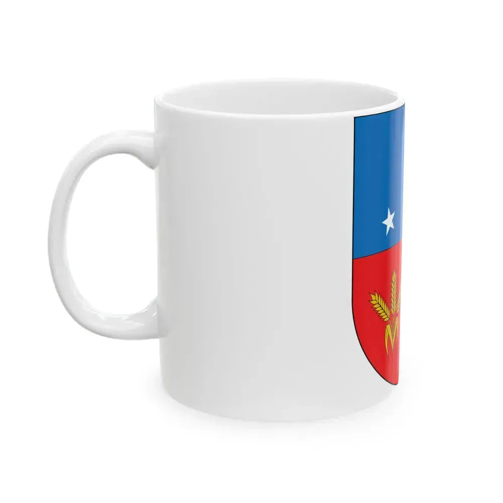 Coat of arms of Colonia Department - White Coffee Mug - Go Mug Yourself