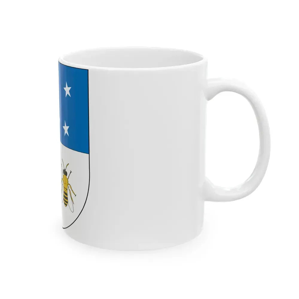 Coat of arms of Colonia Department - White Coffee Mug - Go Mug Yourself