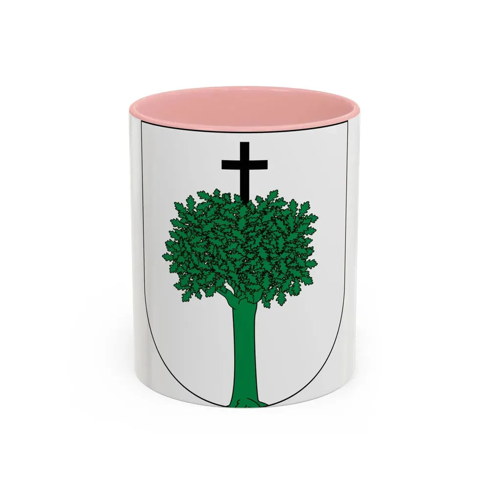 Coat of arms of Colonial Brazil - Accent Coffee Mug 11oz Pink - Go Mug Yourself