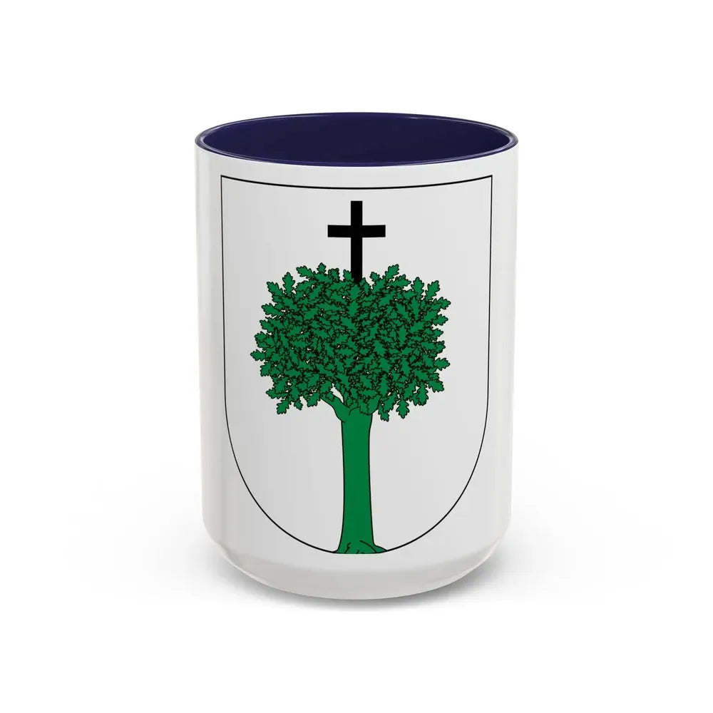 Coat of arms of Colonial Brazil - Accent Coffee Mug 15oz Navy - Go Mug Yourself