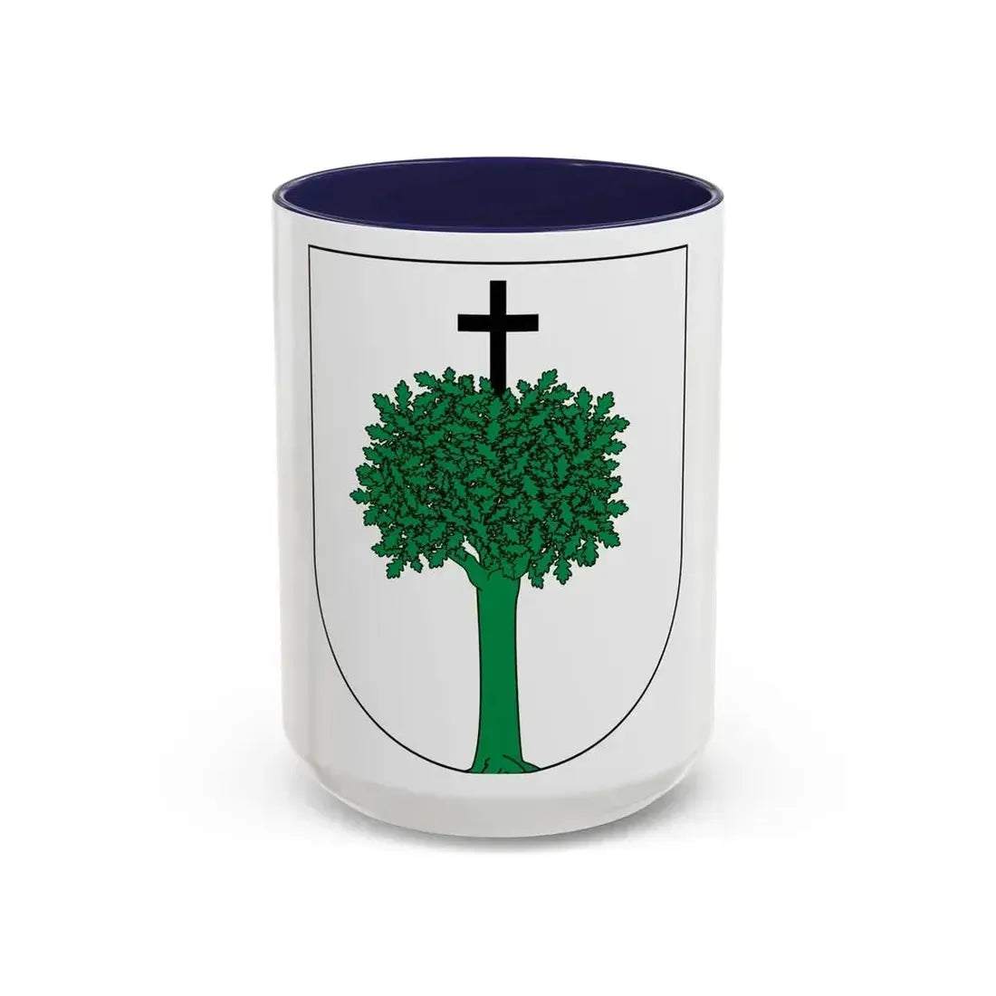 Coat of arms of Colonial Brazil - Accent Coffee Mug 15oz Navy - Go Mug Yourself