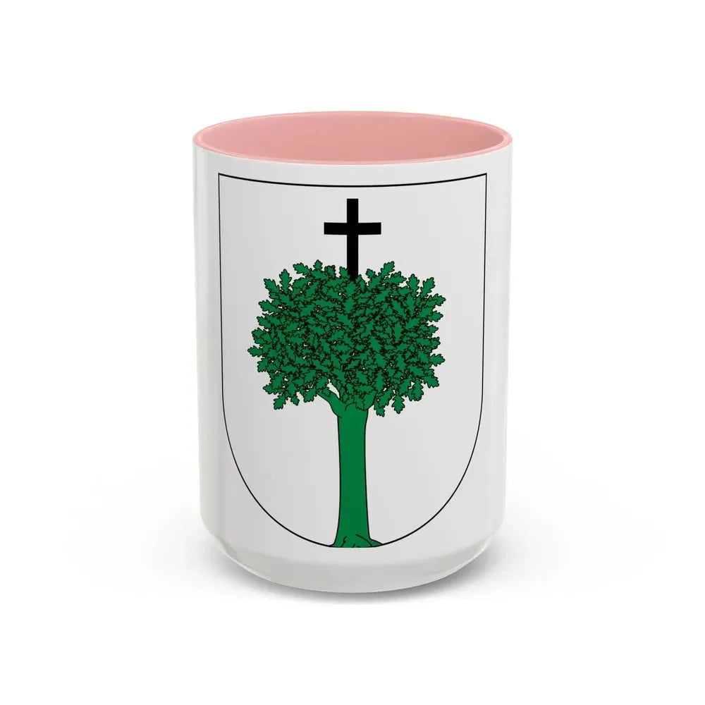 Coat of arms of Colonial Brazil - Accent Coffee Mug 15oz Pink - Go Mug Yourself