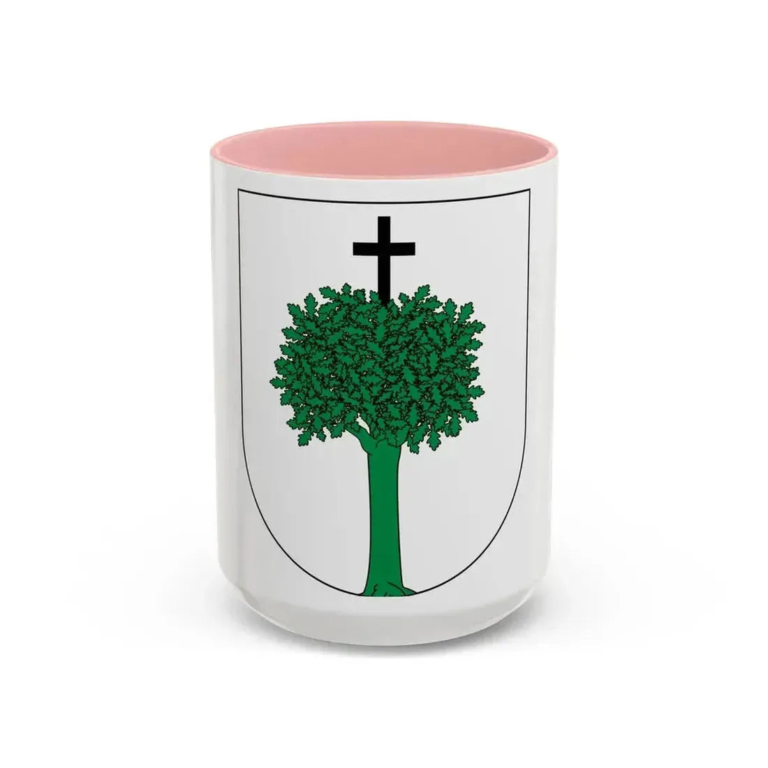 Coat of arms of Colonial Brazil - Accent Coffee Mug 15oz Pink - Go Mug Yourself